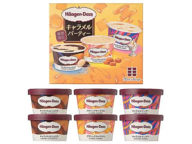 Haagen-Dazs Assortment Box: Caramel Party
