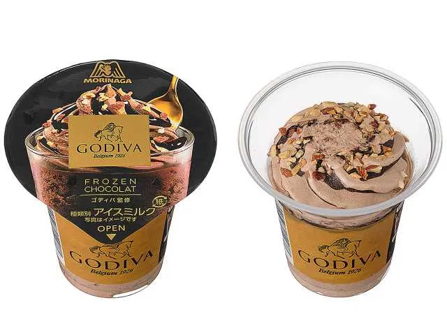 Morinaga Confectionery Godiva-Supervised Frozen Chocolate Ice Cream