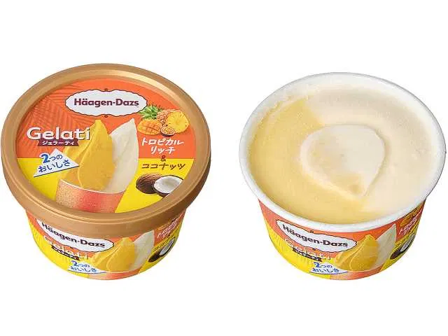 Häagen-Dazs Gelati Tropical Rich & Coconut
