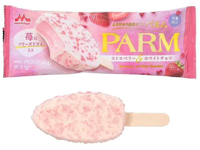 Morinaga Palmu Strawberry & White Chocolate