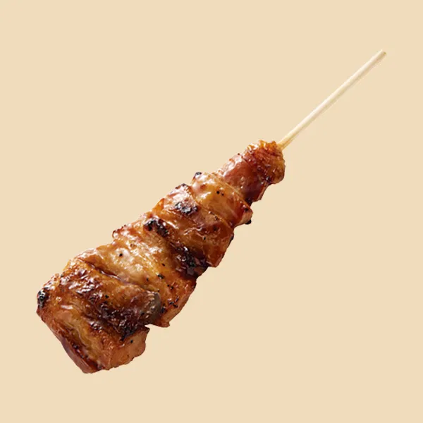 Charcoal-Grilled Chicken Thigh Skewers with Tare Sauce