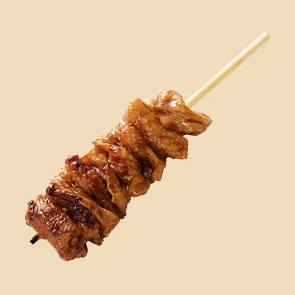 Charcoal-Grilled Chicken Skin with Tare