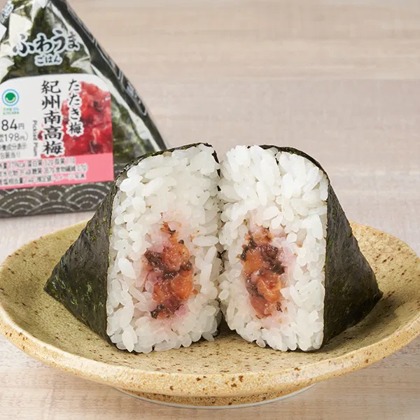 Hand-Rolled Kishu Nanko Ume Onigiri