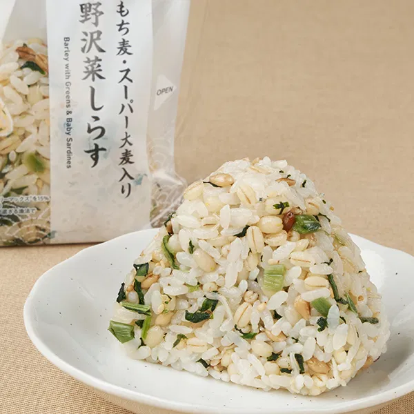 [Selected Kanto stores] Mochi-mugi & Super Barley with Nozawana & Shirasu