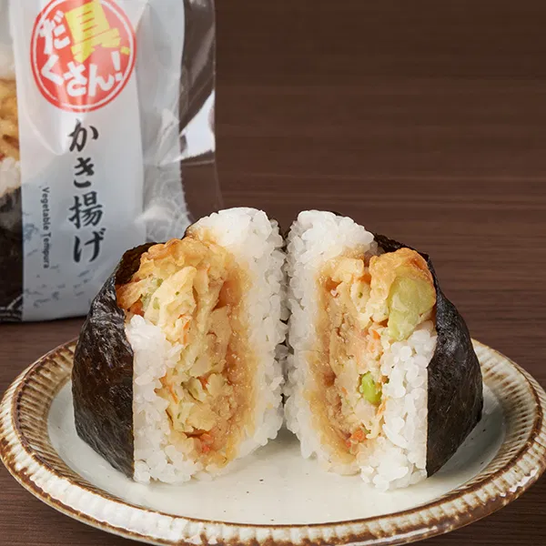 Veggie-Packed Kakiage Onigiri