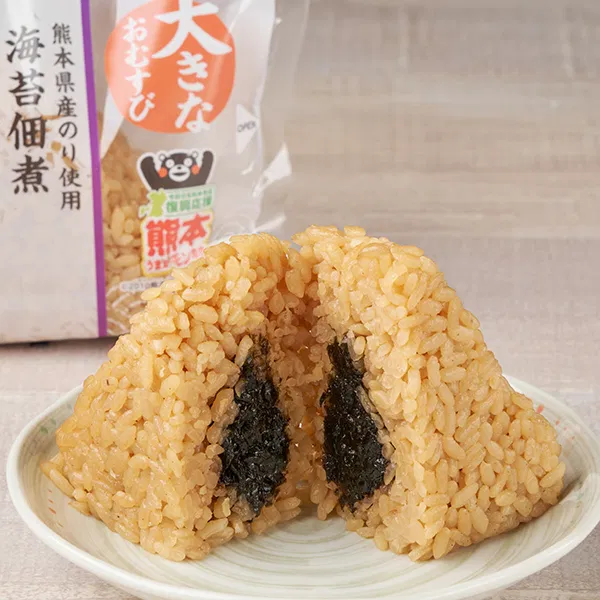 Large Onigiri with Kumamoto Seaweed Tsukudani