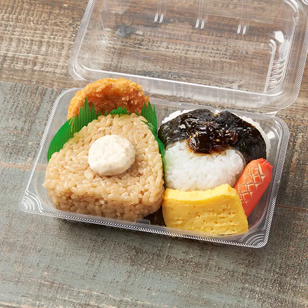 [Tohoku & Kanto] Onigiri & Okazu Set (Kombu & Tuna Mayo)