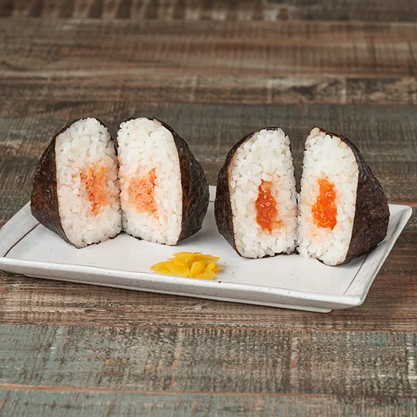 [Tohoku] 2-Piece Onigiri Set (Salmon & Sujiko)