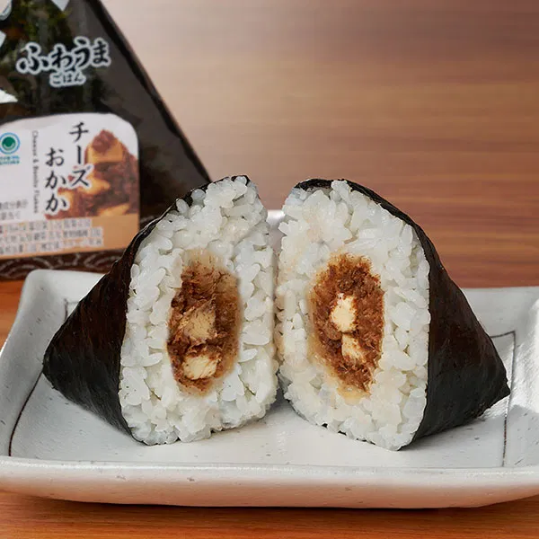 Hokkaido Hand-Rolled Rice Ball: Cheese Okaka