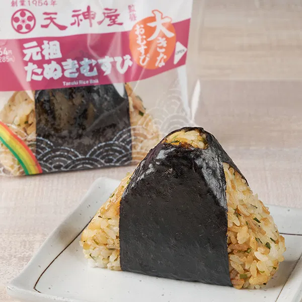 [Tokai] Tenjinya-supervised Large Onigiri - Original Tanuki Musubi