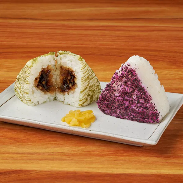 Hokuriku Two-Onigiri Set (Kombu Tsukudani / Yukari)