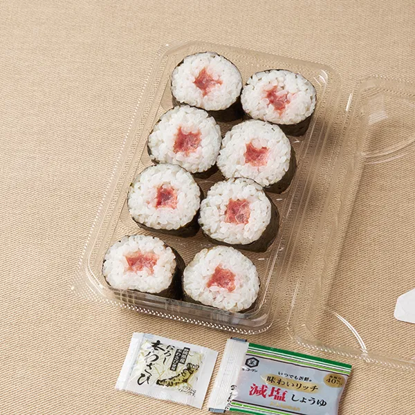 Wild yellowfin tuna negitoro roll