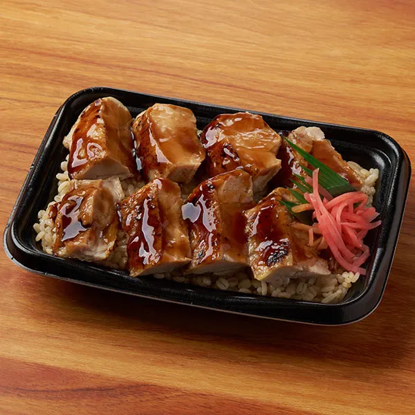 Kanto Grilled Chicken Rice Bento (Barley Rice)