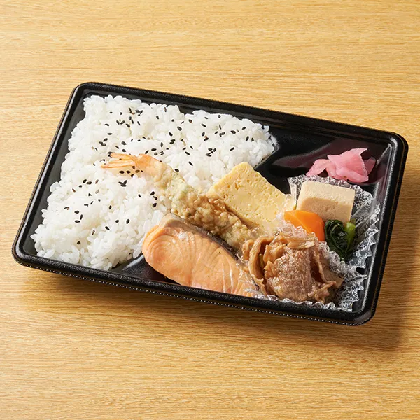 Hokkaido, Kanto & Tokai: Silver Salmon Makunouchi Bento
