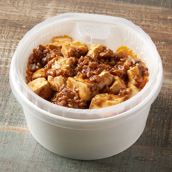 Mapo Tofu Rice with Rich Soy Sauce Flavor