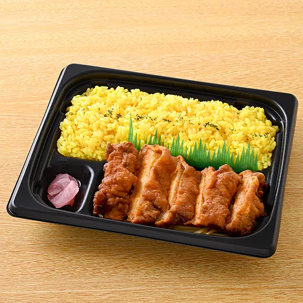 Irresistible Spicy Sauce Chicken Bento