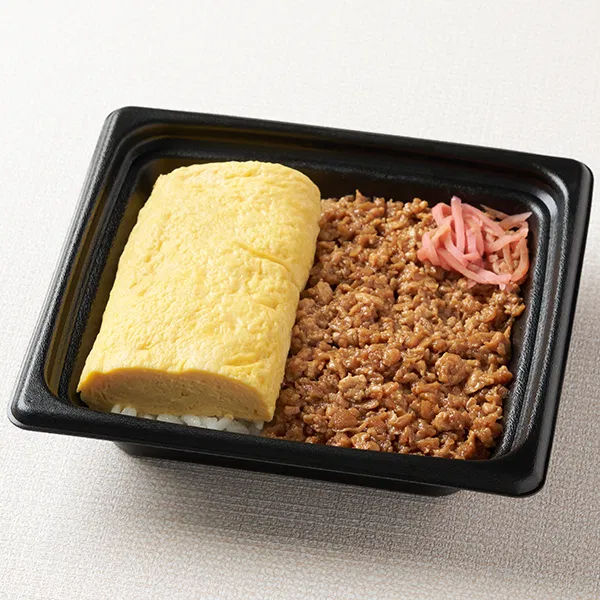 Kansai-Style Dashi-Maki Tamago & Soboro Bento