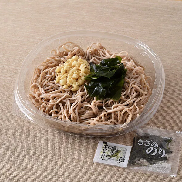 Large Cold Soba with Stone-Ground Buckwheat Flour (Bukkake Style)