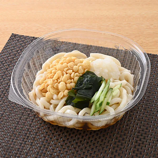 Cold Bukkake Udon Made with Domestic Wheat Flour