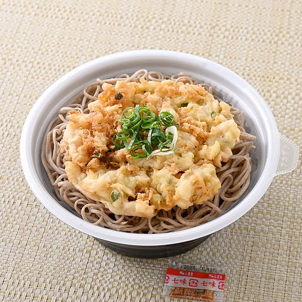 Fragrant Dashi Kakiage Soba