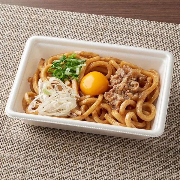 Kansai-Style Beef Sukiyaki Fried Udon