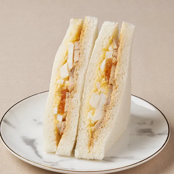 Teriyaki Chicken and Egg Sandwich