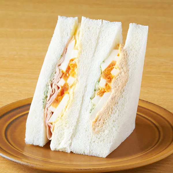 Large Sandwich: Colorful Mix of Popular Fillings