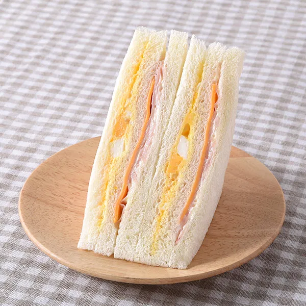 Kansai & Kyushu Ham, Cheese & Egg Sandwich