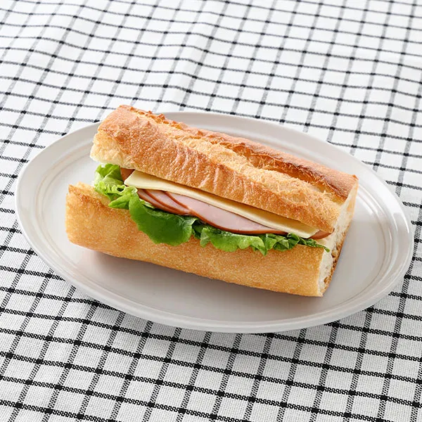 Stone-Baked Parisian Sandwich (Ham & Cheese)