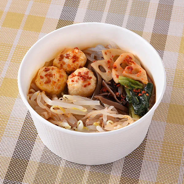 [Kanto, Tokai, Hokuriku] Sichuan-style Mala Soup with Meatballs and Vegetables