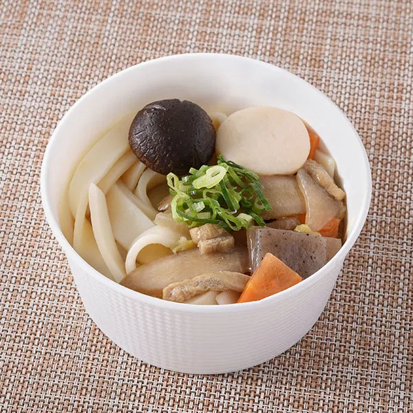 Kyushu Dango Soup (Kyushu Miso Style)