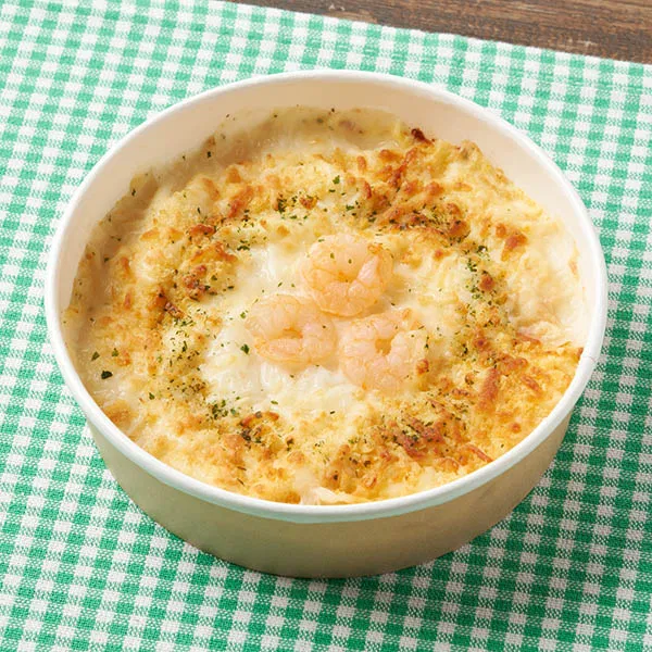 Creamy Milk and Seafood Flavors! Shrimp Gratin