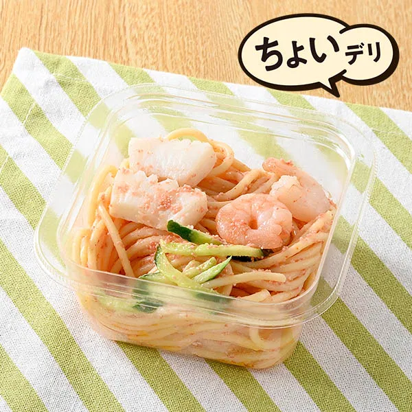 [Kanto] Shrimp and Squid Mentai Spaghetti Salad