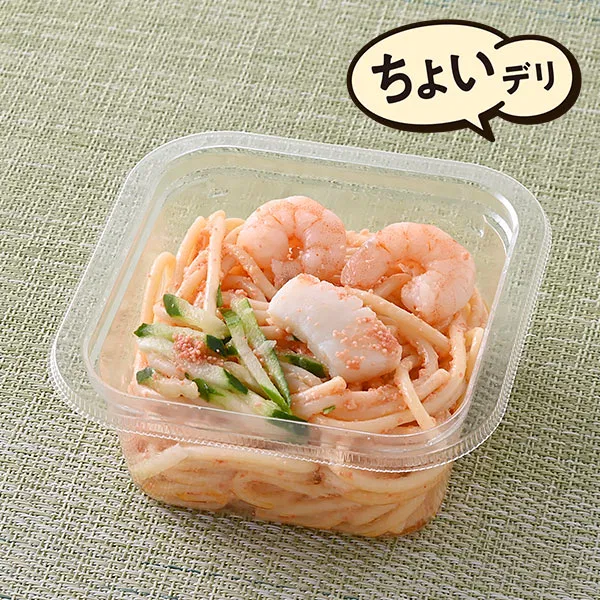 Shrimp Mentaiko Spaghetti Salad