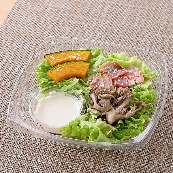 Maitake Mushroom and Bacon Salad