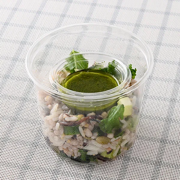Selected areas in Tokyo and Kanagawa: Basil-scented Five-Grain and Vegetable Rice Salad