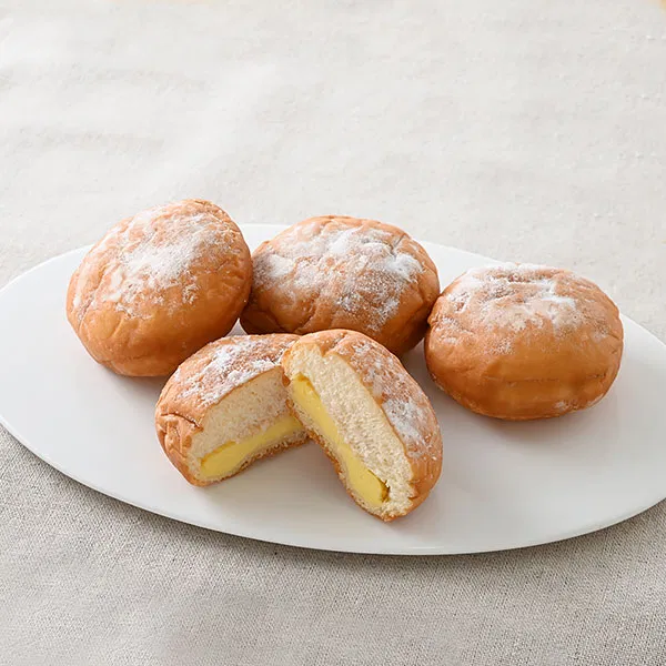 4-pack Custard Cream Donuts