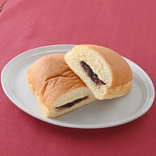 Fresh Koppepan (Coarse Red Bean Paste & Margarine)