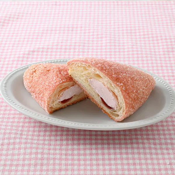 Triple Strawberry Whipped Danish