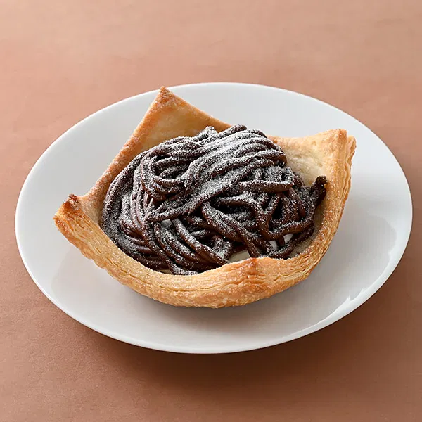 Chocolate Mont Blanc Pie