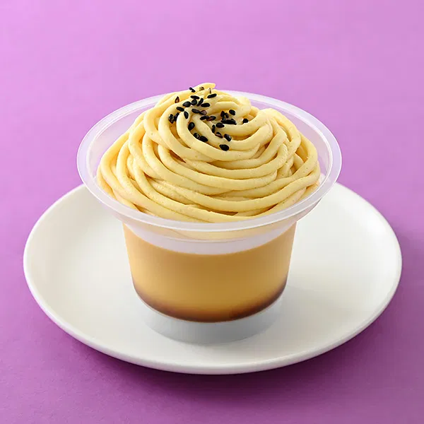 Beniharuka Sweet Potato Mont Blanc Pudding