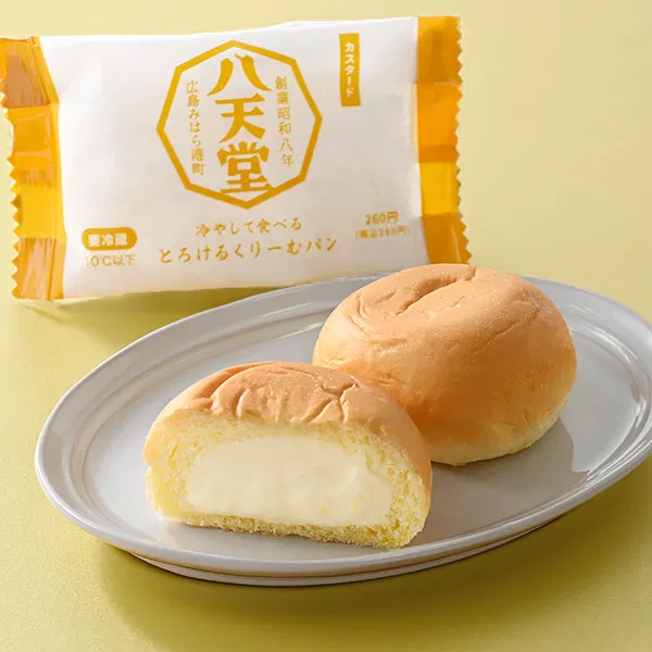 Chilled Melt-in-Your-Mouth Custard Cream Pan