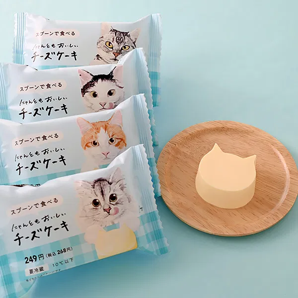 Spoonable Cat-Shaped Cheesecake — So Delicious