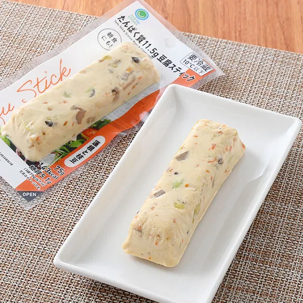 11.5 g Protein Tofu Sticks – Lotus Root & Edamame