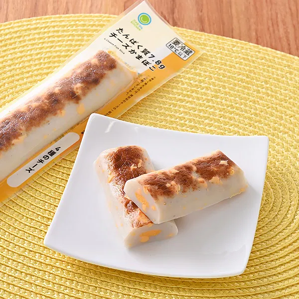 Cheese Kamaboko - Four Cheeses (7.8g Protein)
