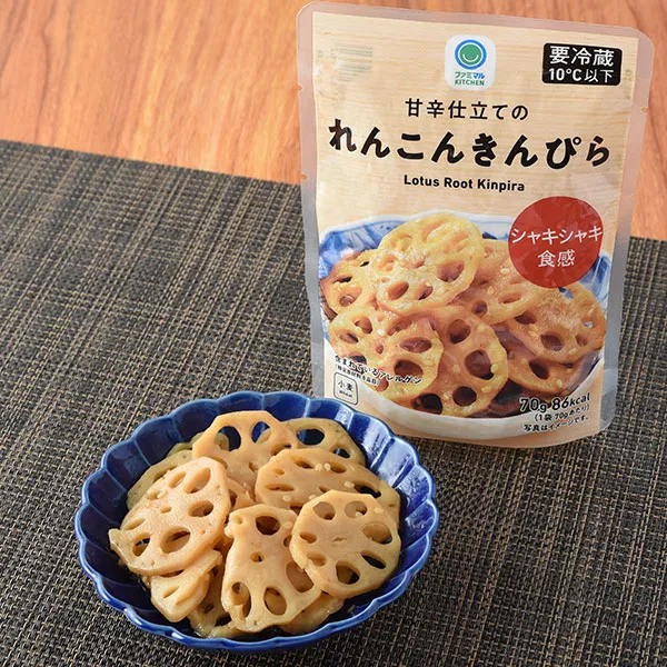 Sweet-and-Spicy Lotus Root Kinpira