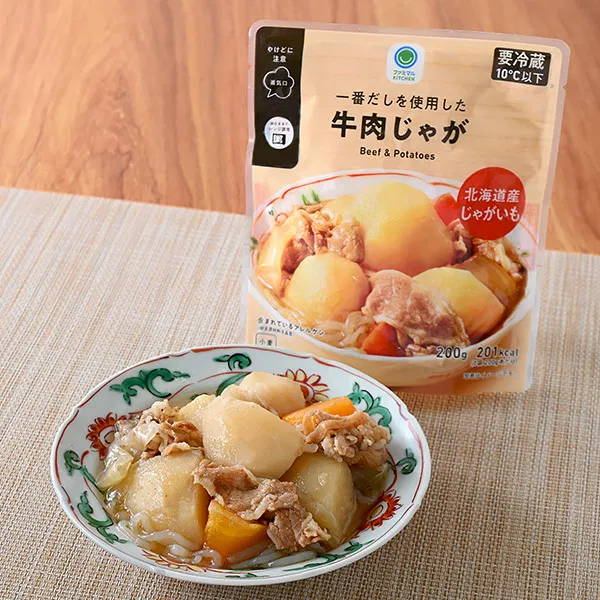 Beef and Potatoes Stew Made with Ichiban Dashi