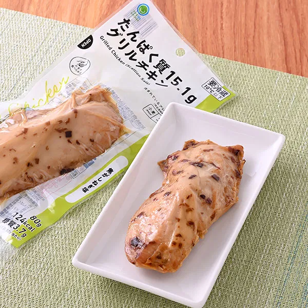 Protein 15.1g Grilled Chicken with Charred Scallion Salt