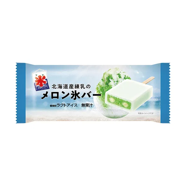 Akagi Hokkaido Condensed Milk Melon Ice Bar