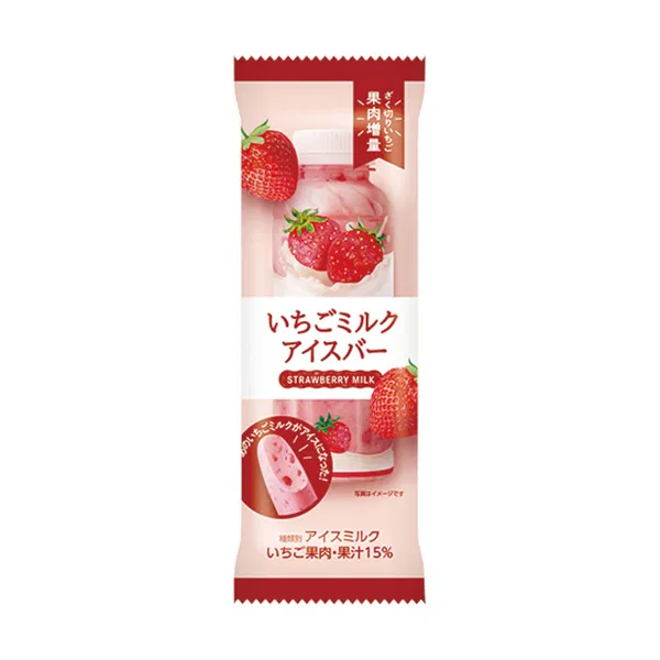 Akagi Strawberry Milk Ice Bar
